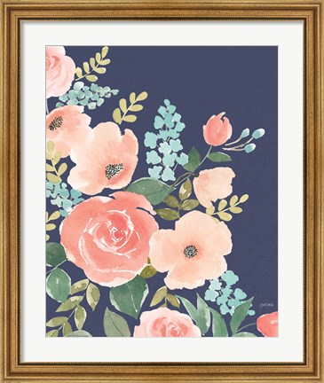 Framed Blooming Delight I Print