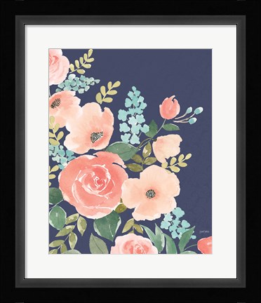 Framed Blooming Delight I Print