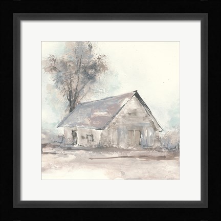 Framed Barn III Print