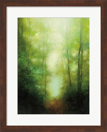 Framed Into the Clearing Print