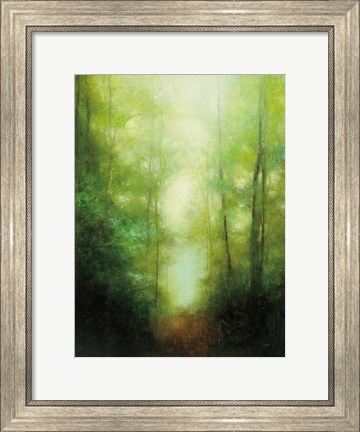 Framed Into the Clearing Print