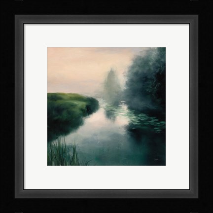 Framed Twilight Fog Print