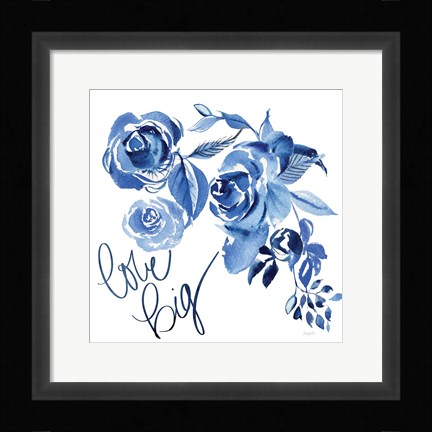 Framed Delft Delight IV Print