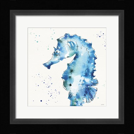 Framed Deep Sea XI Print