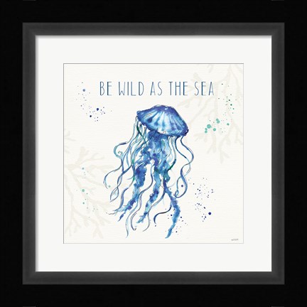 Framed Deep Sea V Print