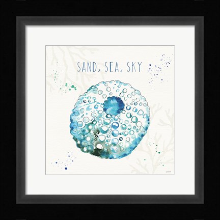 Framed Deep Sea VII Print