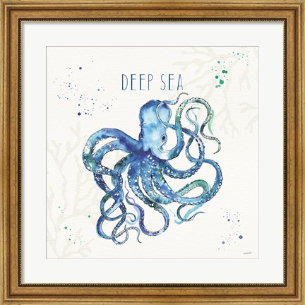 Framed Deep Sea II Print