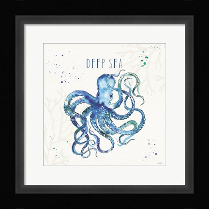 Framed Deep Sea II Print