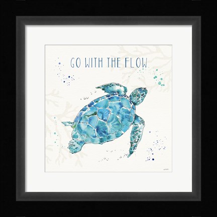 Framed Deep Sea IV Print