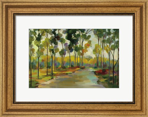 Framed Path in the Forest Print