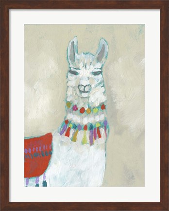 Framed Llama Fun I Print