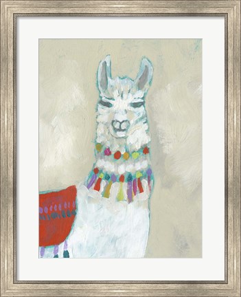 Framed Llama Fun I Print