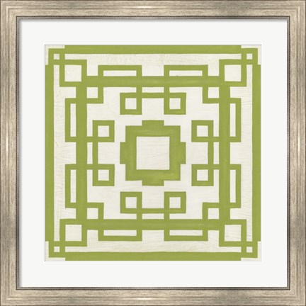 Framed Maze Motif VII Print