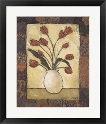 Framed Blooms in Border II Print