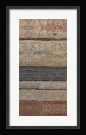 Framed Earthy Reflections II Print