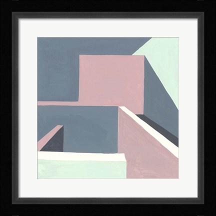 Framed Shadow of the Walls III Print