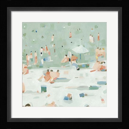 Framed Summer Confetti I Print