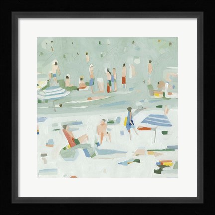 Framed Summer Confetti II Print