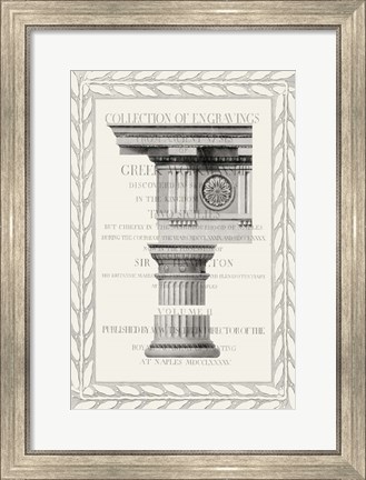Framed Column Overlay I Print