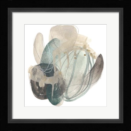 Framed Cactus Gesture II Print