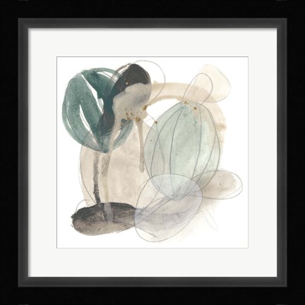 Framed Cactus Gesture III Print