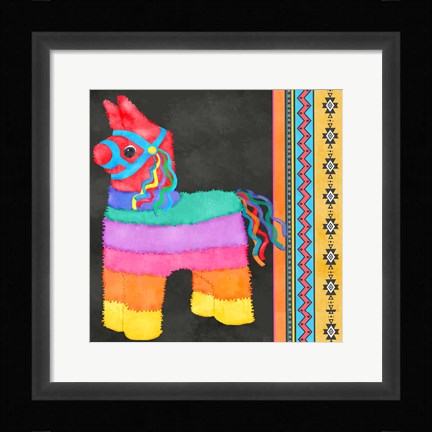 Framed Pinata Party I Print