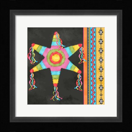 Framed Pinata Party II Print