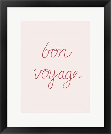 Framed En France III Print