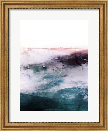Framed Amethyst Vista I Print