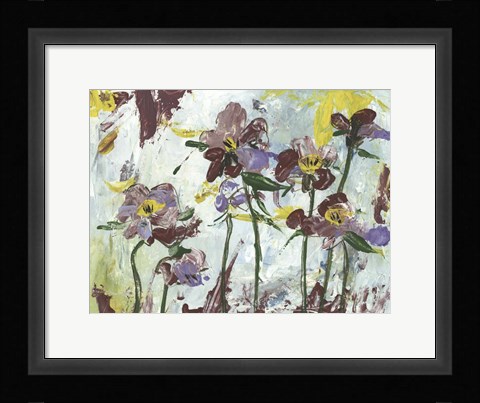 Framed L'orchidee I Print