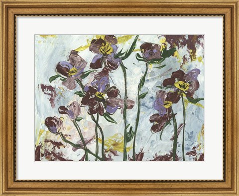 Framed L&#39;orchidee II Print