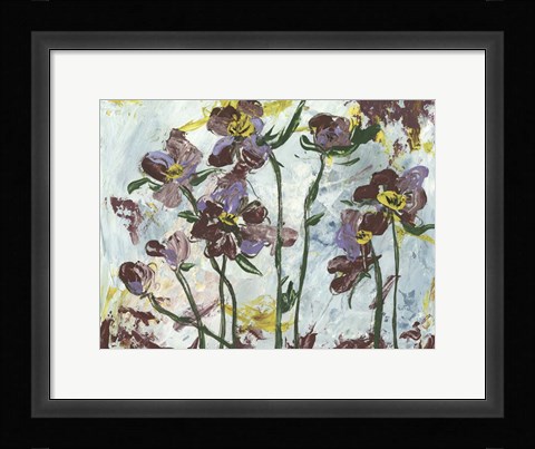 Framed L'orchidee II Print