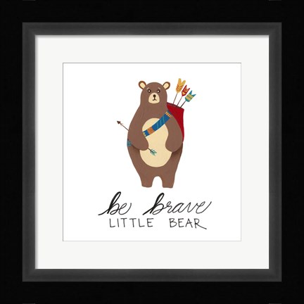 Framed Woodland Warriors II Print