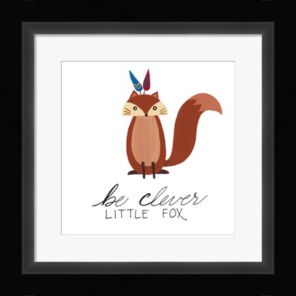 Framed Woodland Warriors IV Print