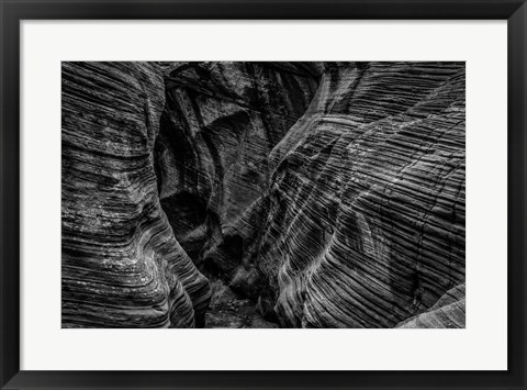Framed Slot Canyon Utah Print