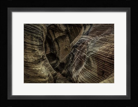 Framed Slot Canyon Utah 2 Print