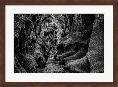 Framed Slot Canyon Utah 3 Print