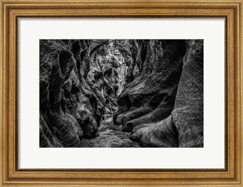 Framed Slot Canyon Utah 3 Print