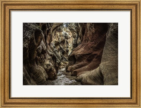 Framed Slot Canyon Utah 4 Print