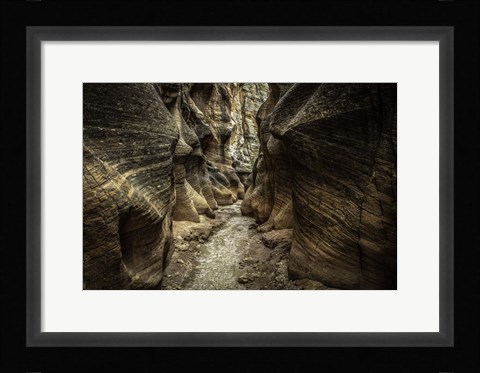Framed Slot Canyon Utah 7 Print