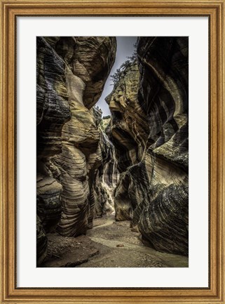 Framed Slot Canyon Utah 8 Print
