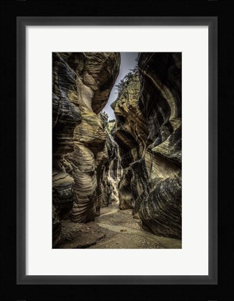 Framed Slot Canyon Utah 8 Print