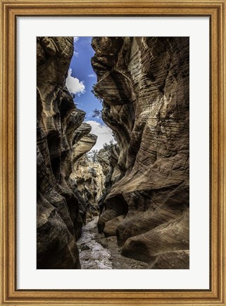 Framed Slot Canyon Utah 12 Print