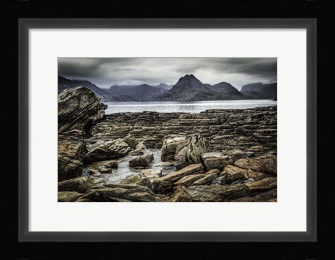 Framed Egol Coast 3 Print
