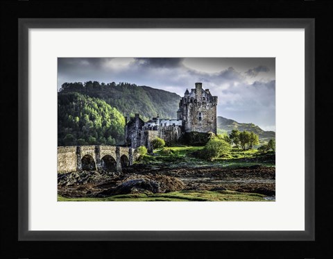 Framed Fairytale Castle Print
