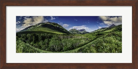 Framed Waterton Landscape Print