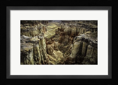 Framed Red Canyon Lands 3 Print