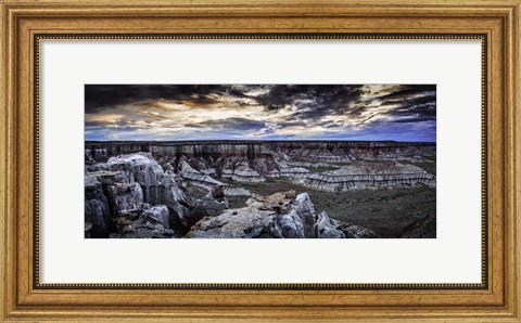 Framed Red Canyon Lands 4 Print