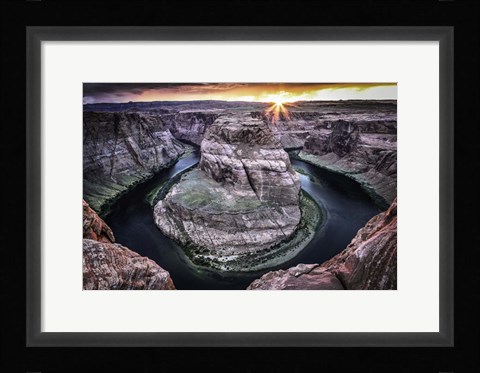 Framed Horshoe Bend 2 Print