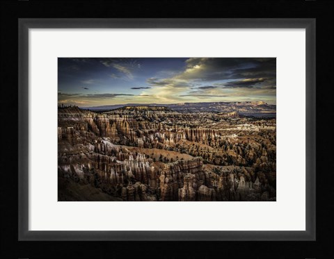 Framed Bryce Canyon Sunset Print